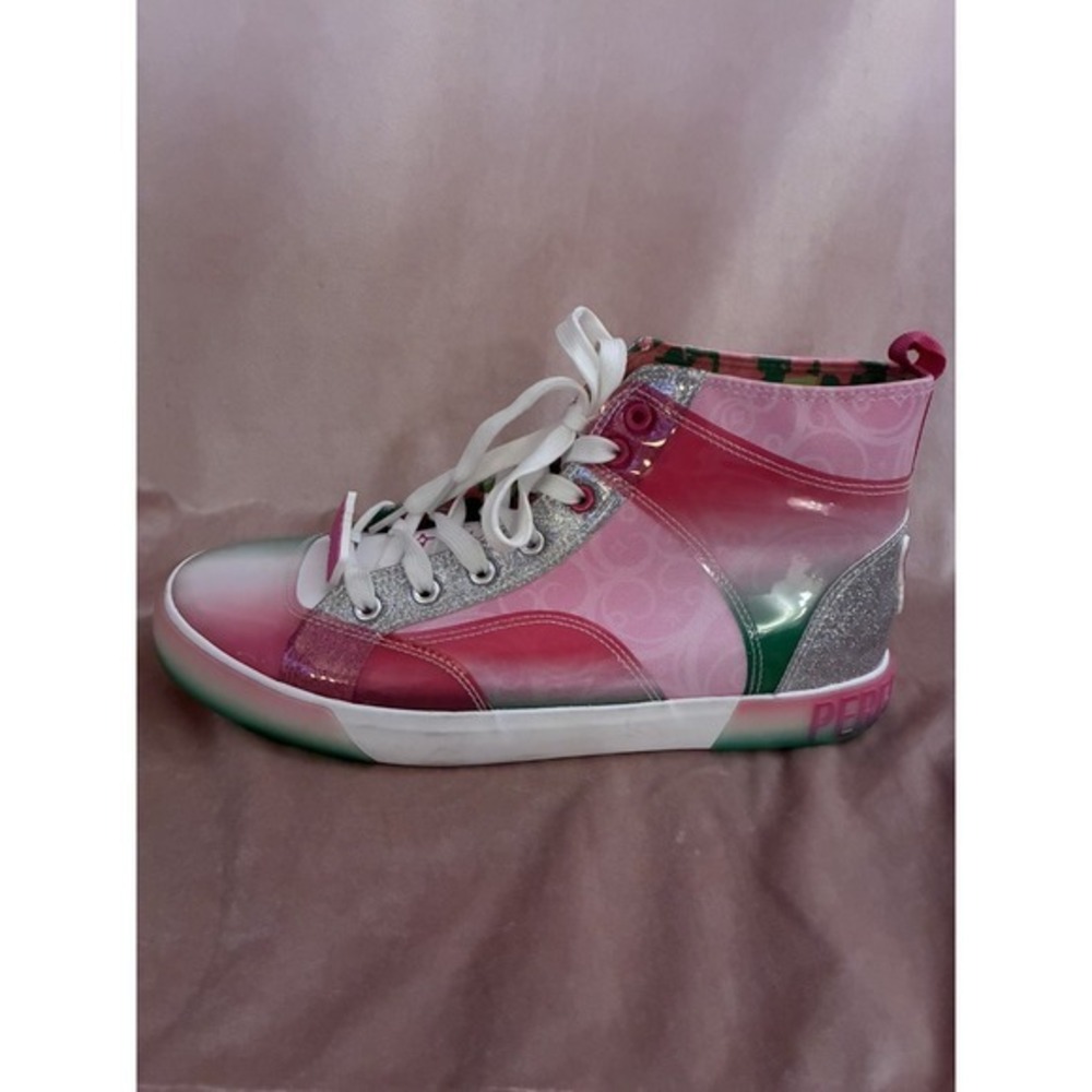 WICKED Movie Musical‎ HIGH TOP SNEAKERS Shoes by Ground Up Women's size 11 - Picture 2 of 13